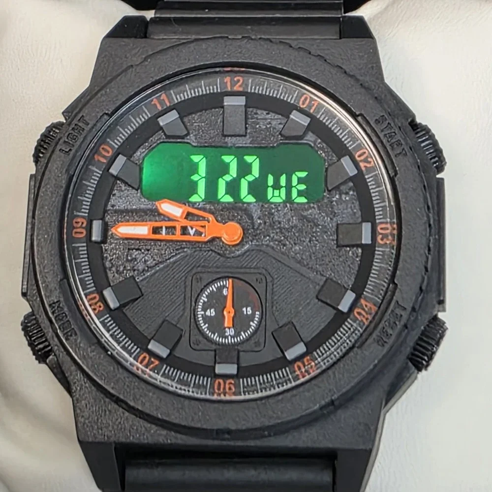 NEW Activa‎ X Invicta Men's Digital Watch - 47mm, Black (ACW2355-003) #1008